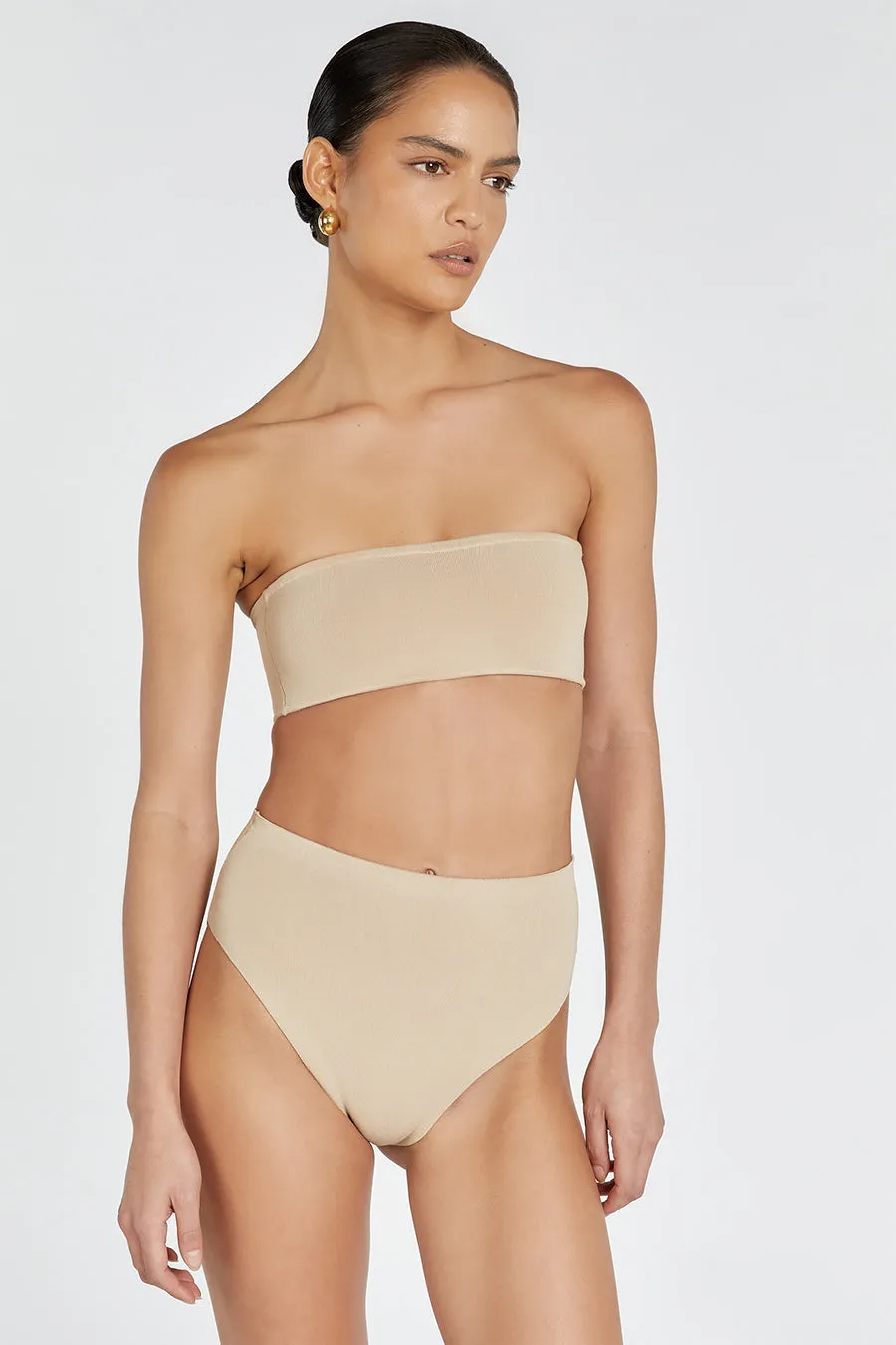 BASE BEIGE BANDEAU TOP