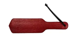 Burgundy Anaconda Print Paddle