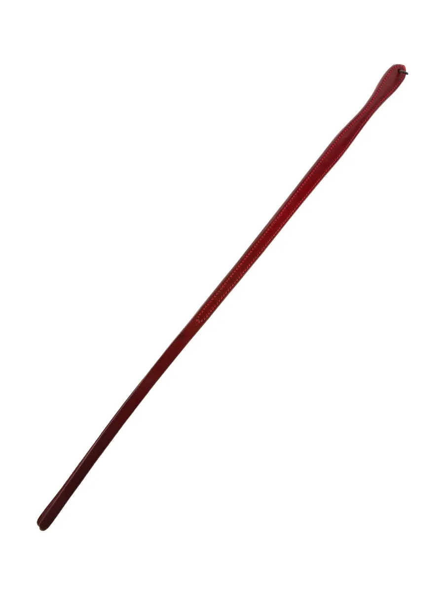 Burgundy Thin Layered Leather Paddle