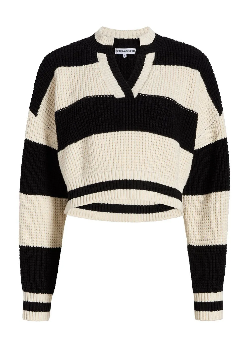 Cass Pullover Brule and Noir Stripe