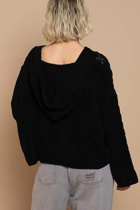 Casual Loose Fit Knit Sweater