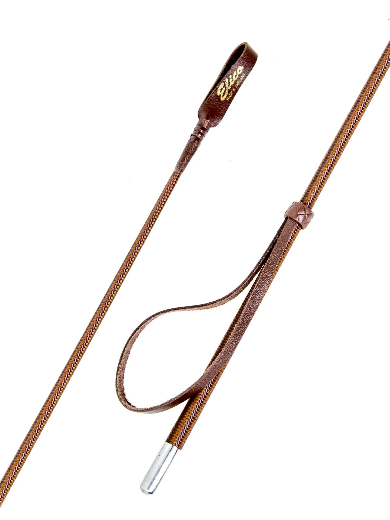 Classic Brown Leather Riding Crop