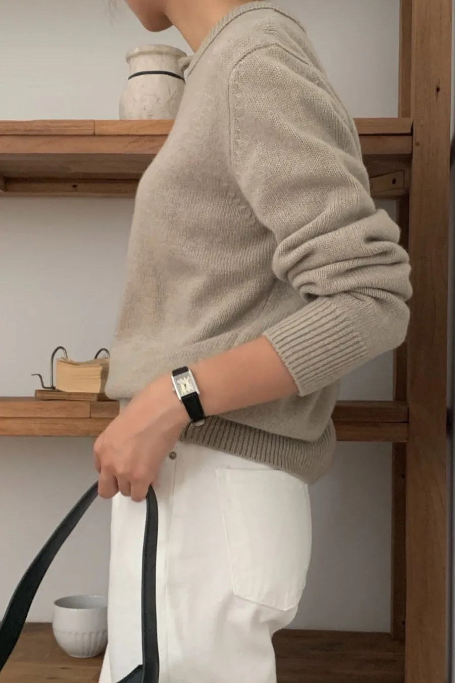 Classic Wool Cashmere Sweater