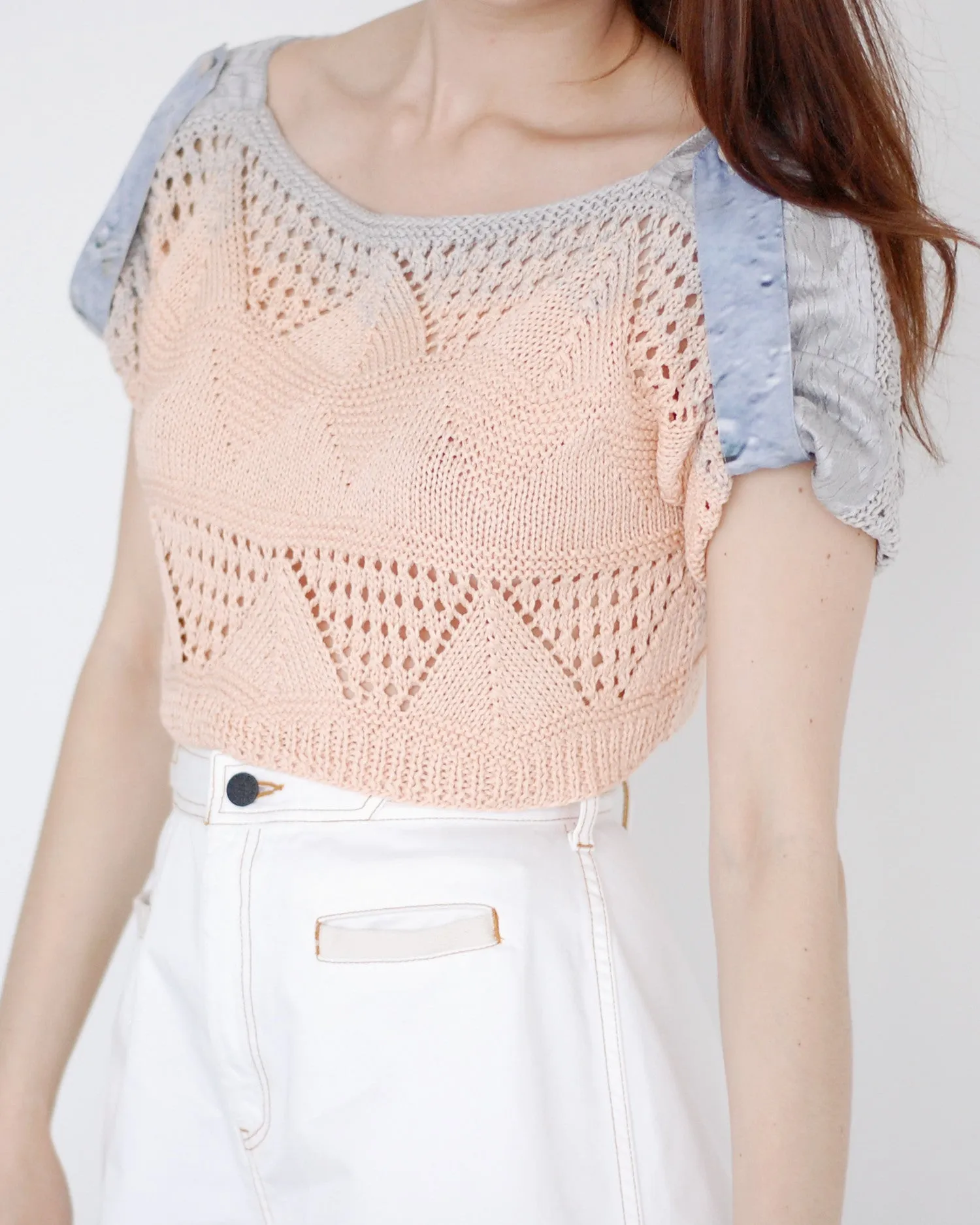 Crochet Cropped Sweater