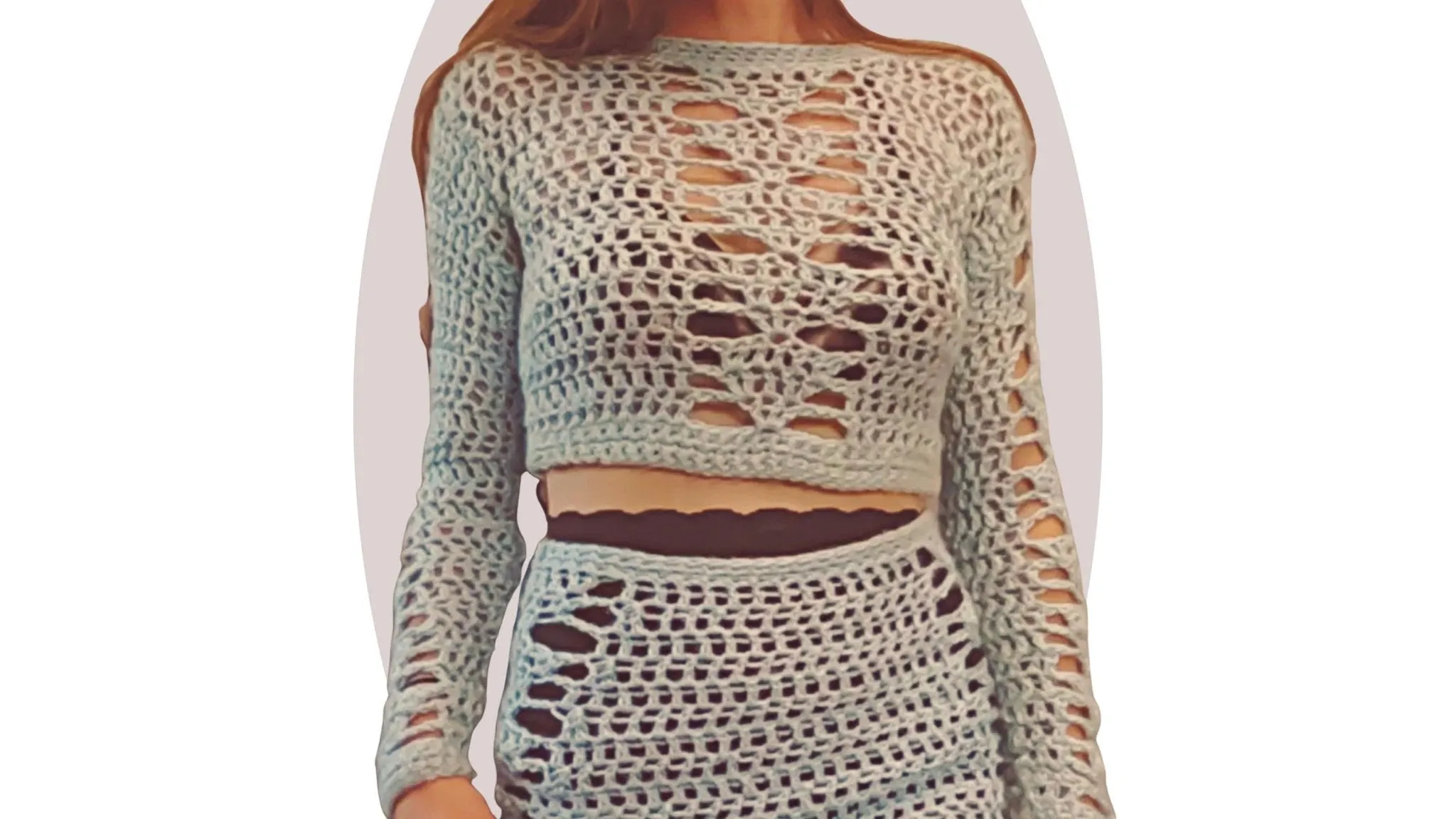 Crochet Sweater Pattern - Amplify