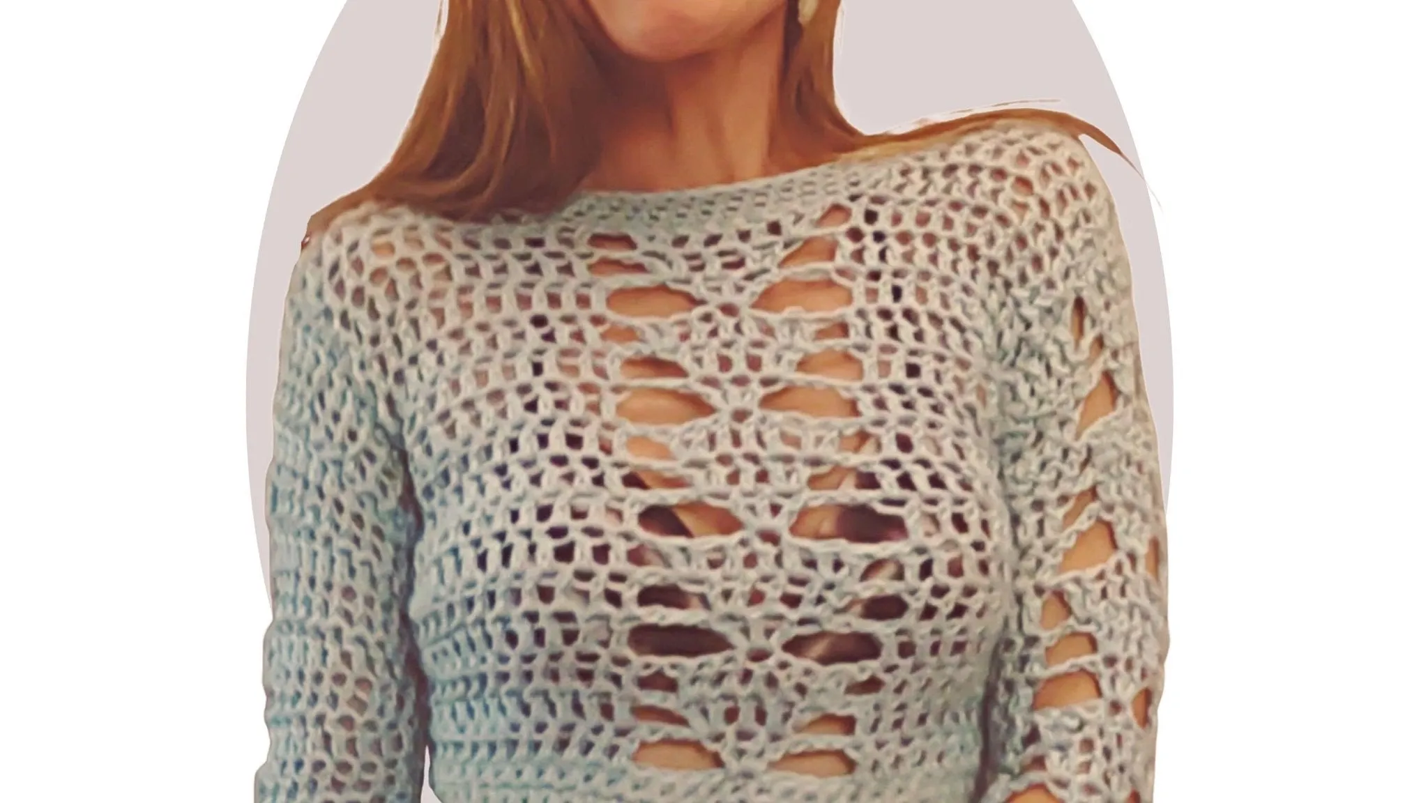 Crochet Sweater Pattern - Amplify