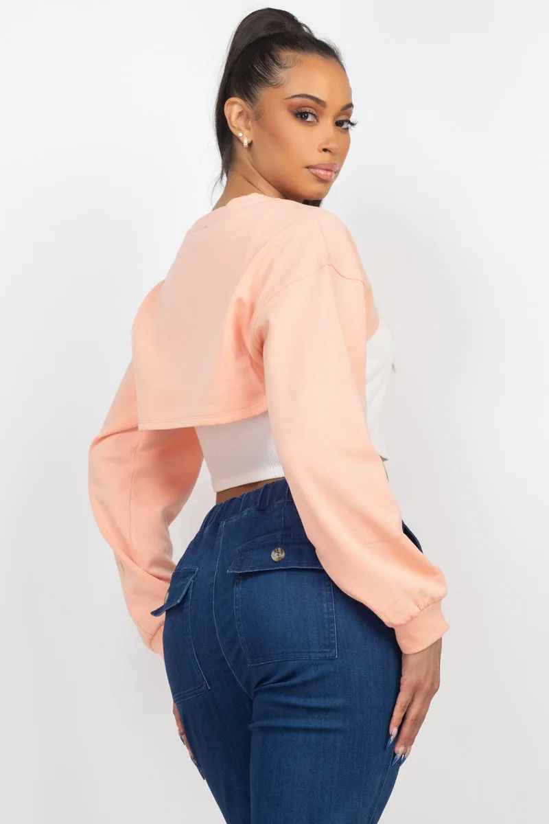 Crop Bolero Shrug