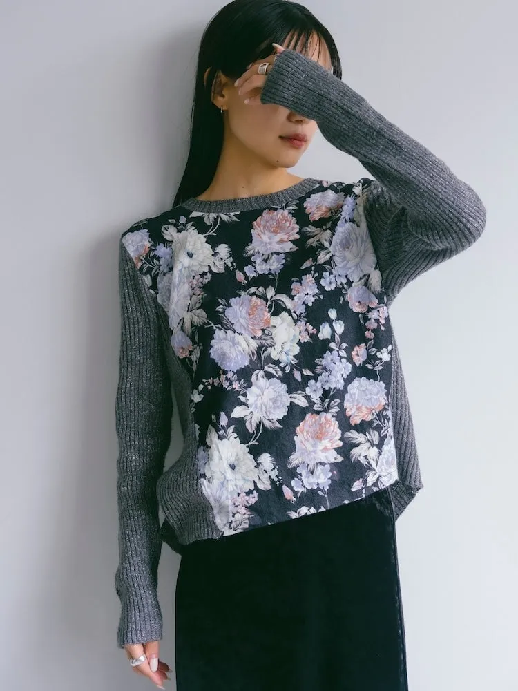 Docking Rose Lame Top