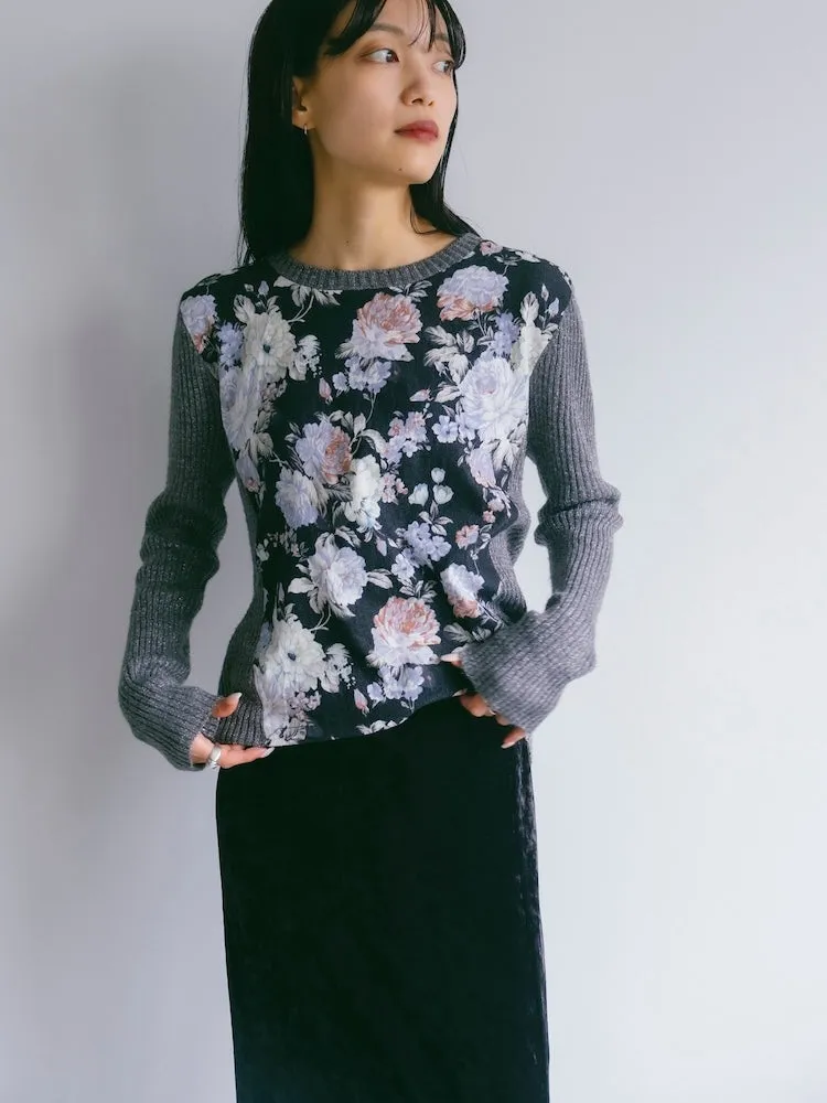 Docking Rose Lame Top