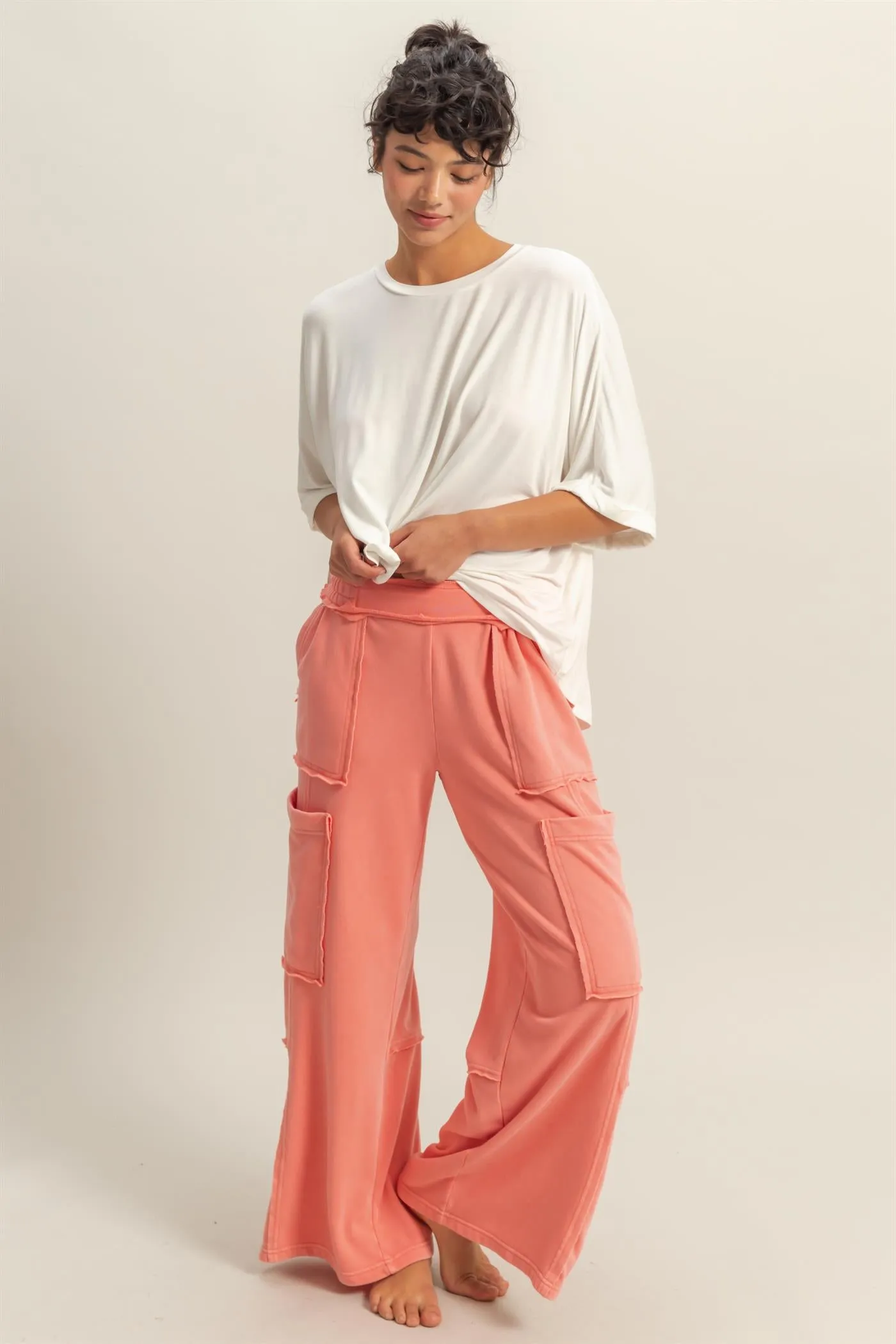 DZ25E111-Oversized Utility Sweatpants