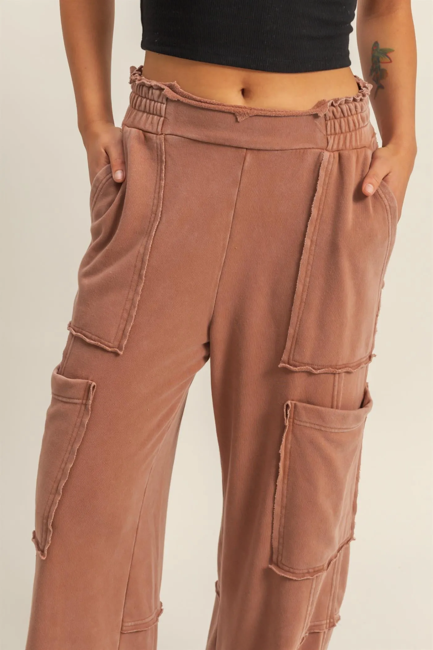 DZ25E111-Oversized Utility Sweatpants