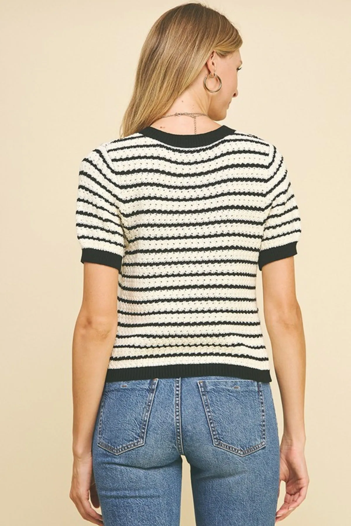 Evelyn Knit Top