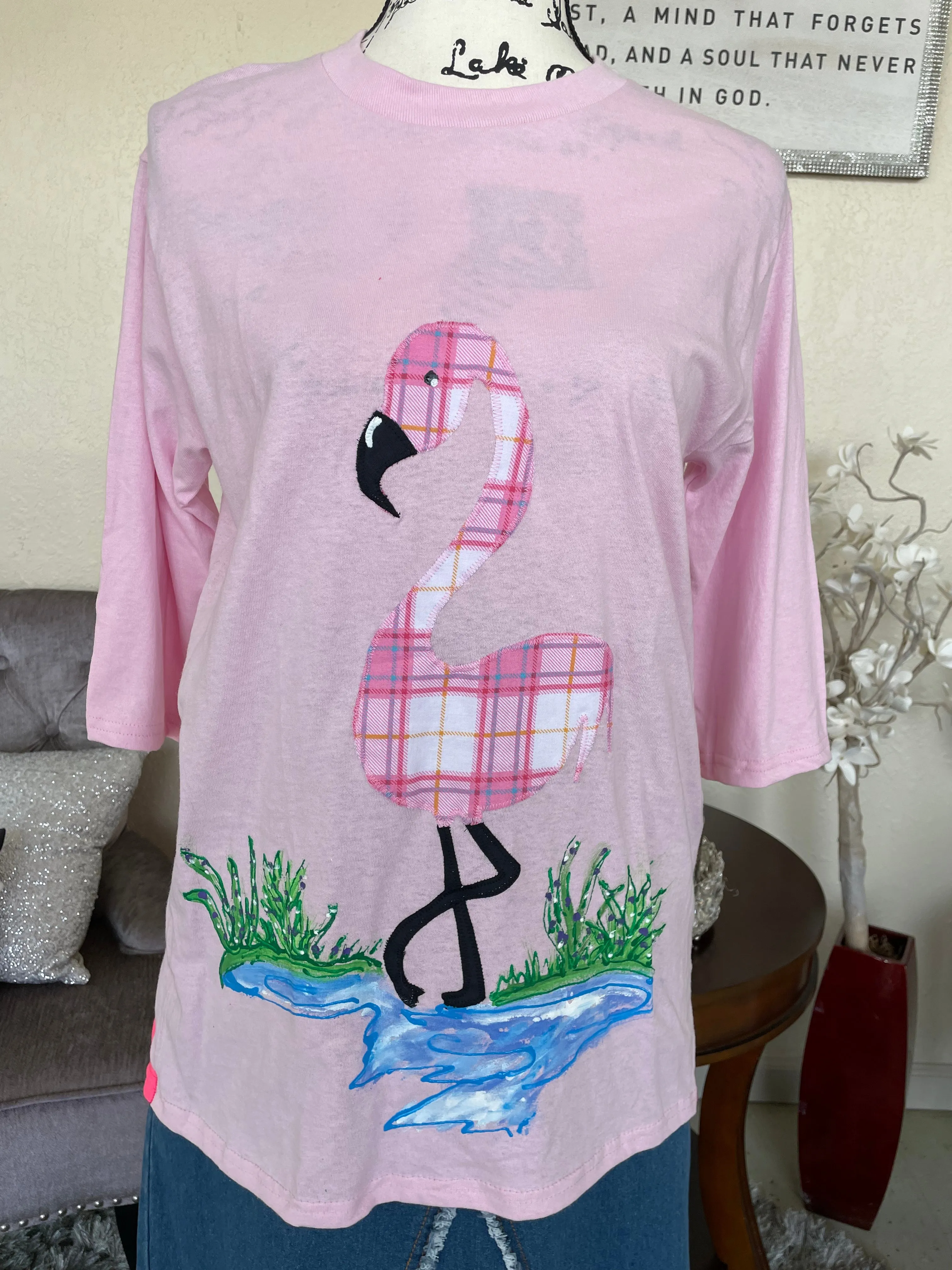 Flamingo Painted Tee (PL)