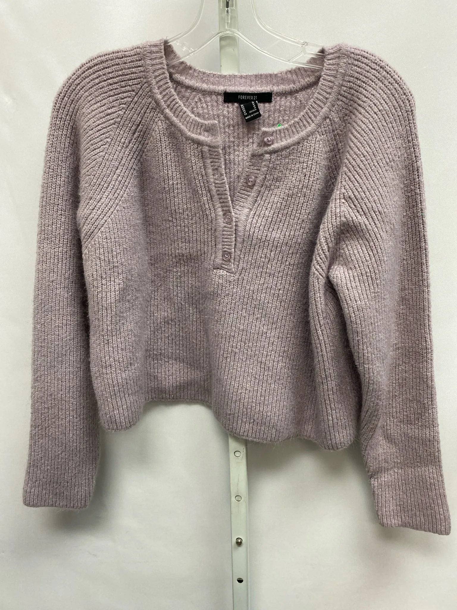 Forever 21 Size Medium Purple Long Sleeve Sweater