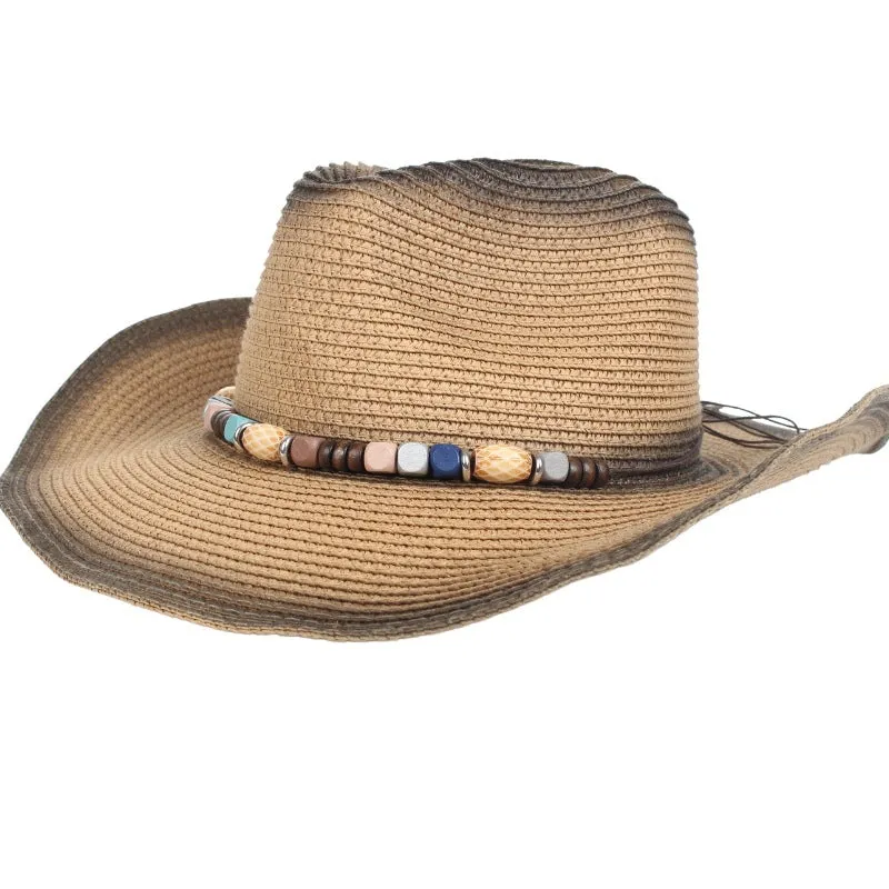 Handcrafted Colorful Beaded Hat Band