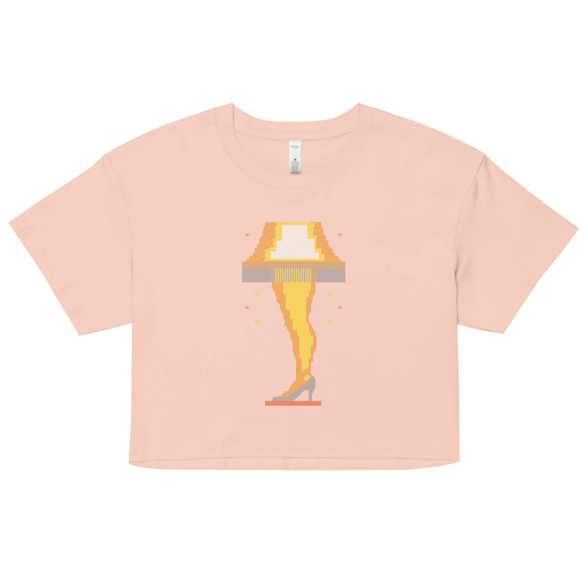 Leg Lamp Sweater Women's Crop Tee