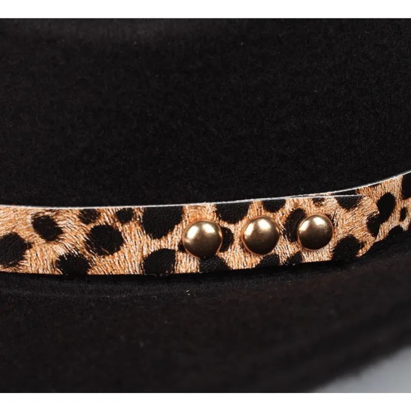 Leopard Print Hat Bands