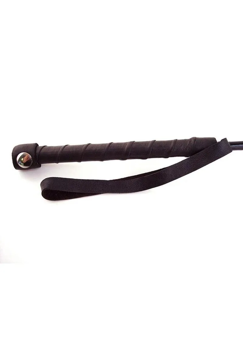 Rouge Fifty Times Hotter Leather Hand Riding Crop