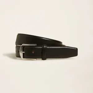 Sergio Italian Round Buckle Napa Leather Belt