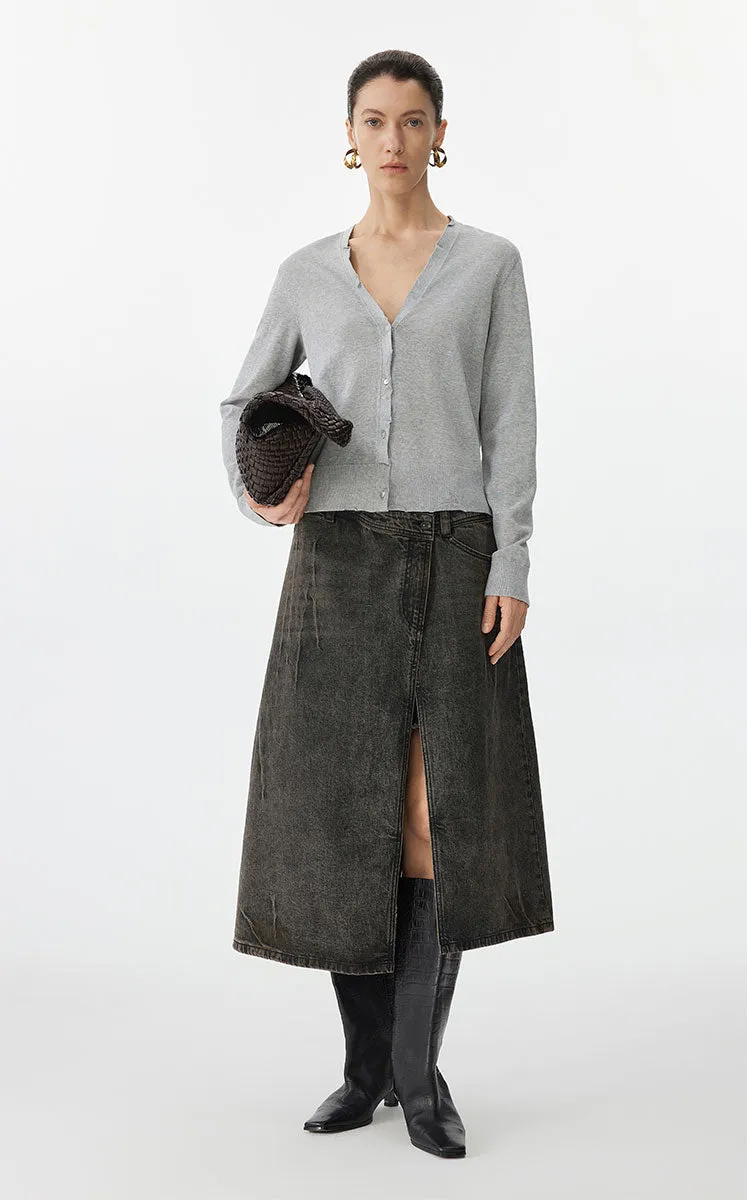 Sweater / JNBY Eco Slim Crop Cardigan