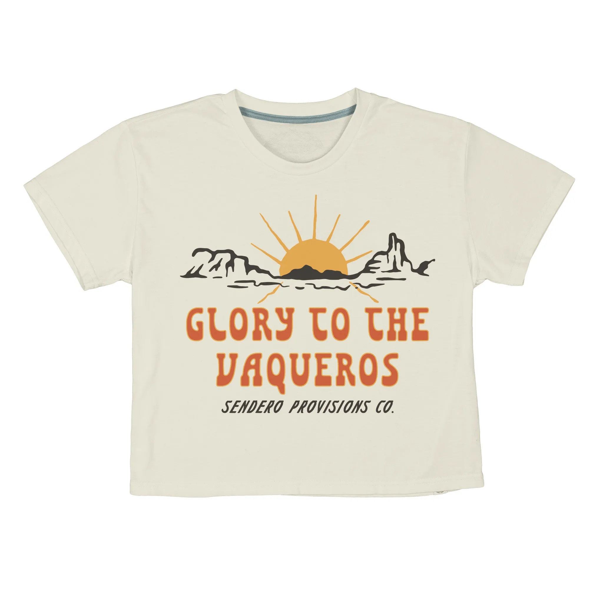 Vaqueros Crop Tee