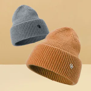 Winter Warm Beanie Cap Wool Heated Knit Hat