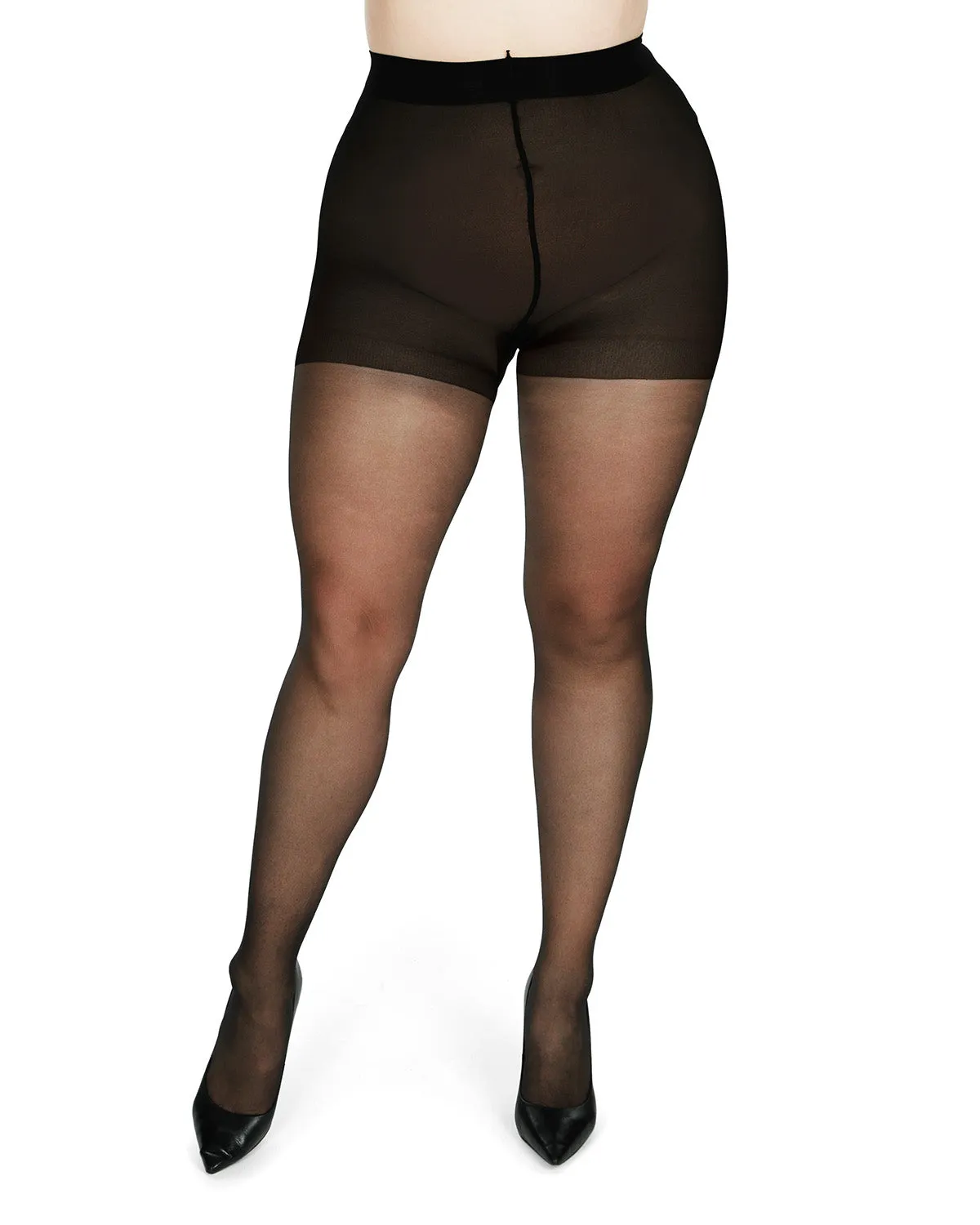 Women's Ultra Sheer 8 Denier Control Top Pantyhose